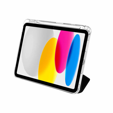 X2O iPad 11 (A16)/iPad 10.9 (gen 10) Kotelo FlexFold Folio Musta