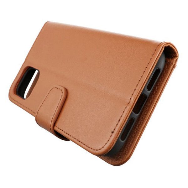 Rvelon iPhone 11 Kotelo 4 Korttipaikkaa Ruskea