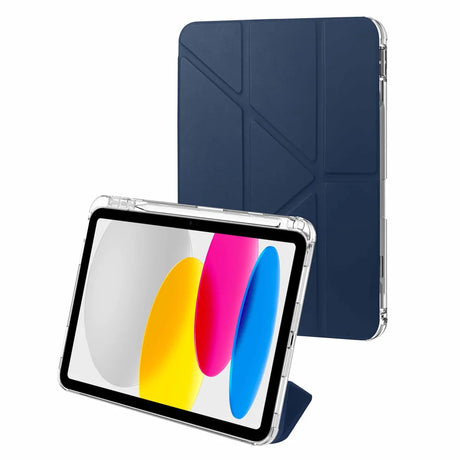 X2O iPad 11 (A16)/iPad 10.9 (gen 10) Kotelo FlexFold Folio Sininen