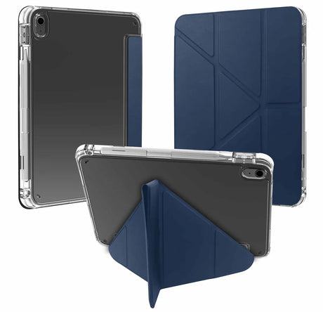 X2O iPad 11 (A16)/iPad 10.9 (gen 10) Kotelo FlexFold Folio Sininen