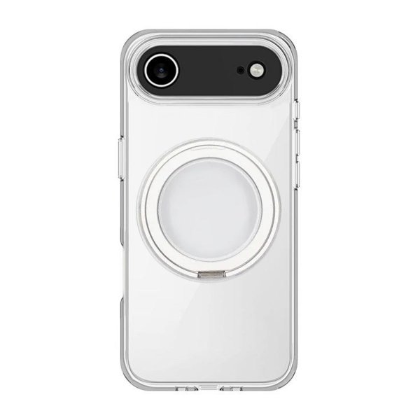 iPhone Air Läpinäkyvä Pyörivä MagSafe Jalusta Kuori
