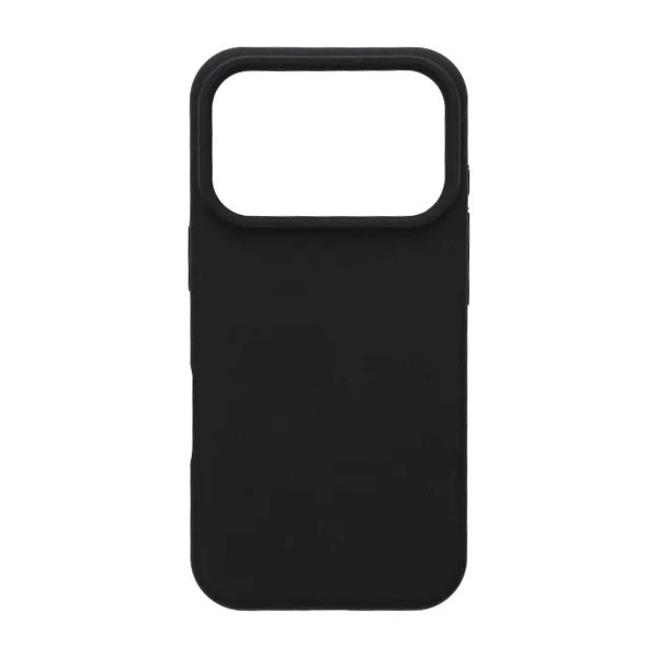 iPhone 17 Pro Kotelo Nestemäinen Silikoni Musta