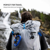 Fixed Tag Dual Smart Tracker Apple & Android Musta