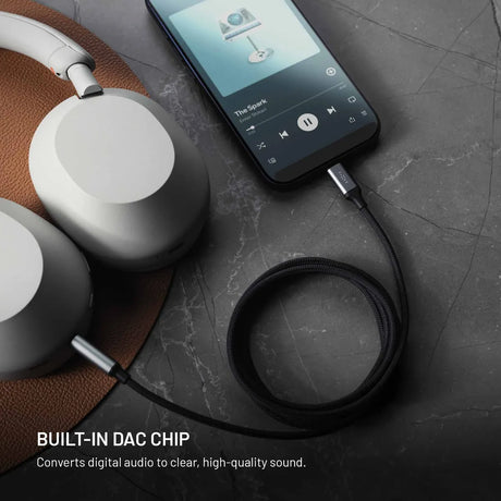 Fixed Äänikaapeli Link Premium USB-C – 3,5 mm 1,5 m