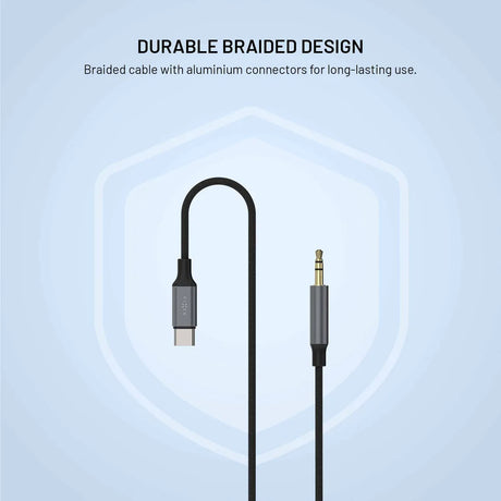 Fixed Äänikaapeli Link Premium USB-C – 3,5 mm 1,5 m