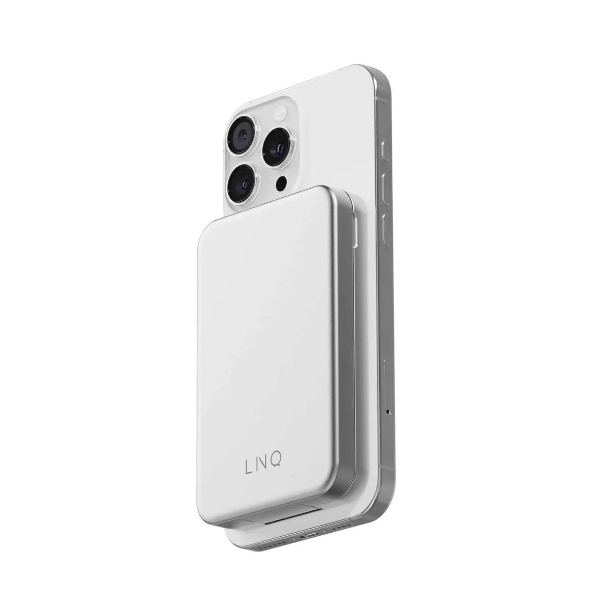 LINQ 3-in-1 MagSafe-powerbank Jalustan kanssa 8000 mAh