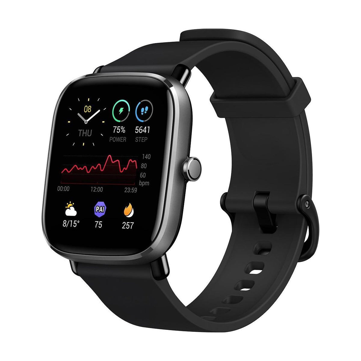 Käytetty Amazfit GTS 2 Musta – Erittäin hyväkuntoinen