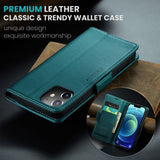 CaseMe iPhone 12 Mini Kotelo 023 Series Vihreä