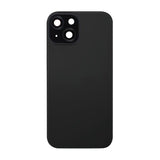 iPhone 15 Plus Takaosa Lasi pienosilla - Musta