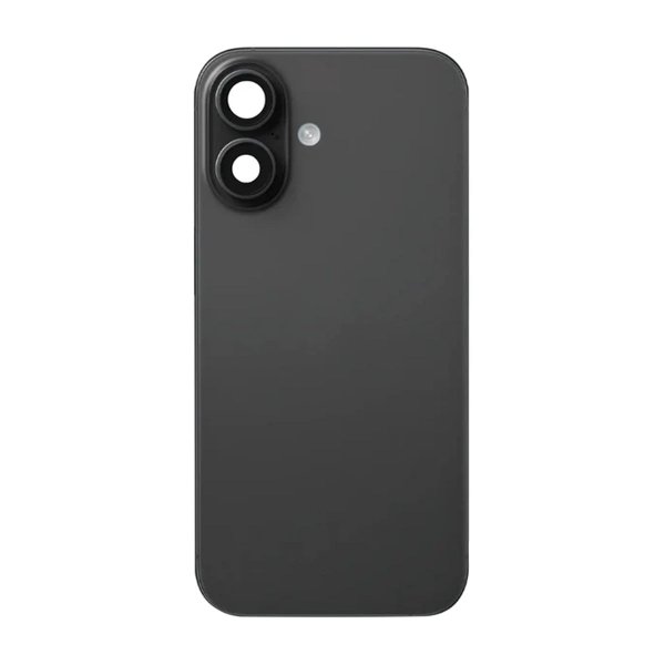iPhone 16 Takalasi pienosilla - Musta