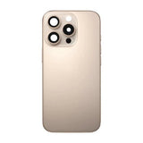 iPhone 16 Pro Max Takalasi pienosilla - Hiekanvärinen titaani