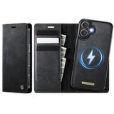 CaseMe iPhone 17 Kotelo C49 Series Musta
