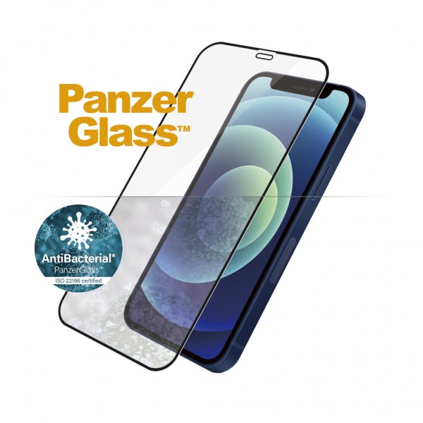 PanzerGlass iPhone 12 Mini näytönsuoja reuna-reunaan Case Friendly