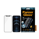 PanzerGlass iPhone 12 Pro Max -näytönsuoja, reunasta reunaan, heijastamaton