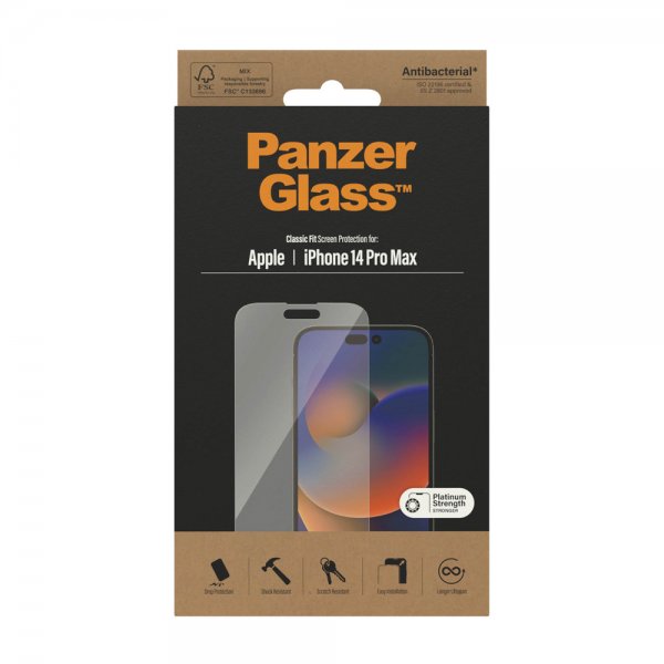 PanzerGlass iPhone 14 Pro Max -näytönsuoja Classic Fit