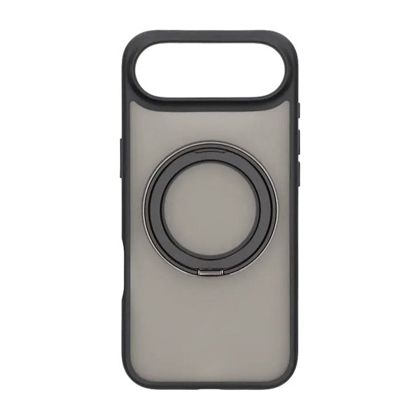 iPhone Air -kuoret kääntyvällä MagSafe-jalustalla, musta
