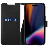 X2O iPhone 13/14/15 Kotelo Classic Wallet Musta