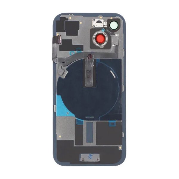 iPhone 15 Takalasi pienosilla - Musta
