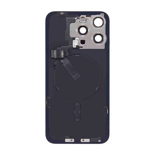 iPhone 15 Pro Max Takalasi Täydellinen OEM - Valkoinen