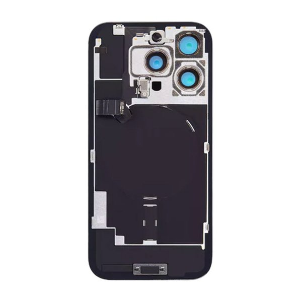 iPhone 16 Pro Takalasi pienosilla - Musta titaani