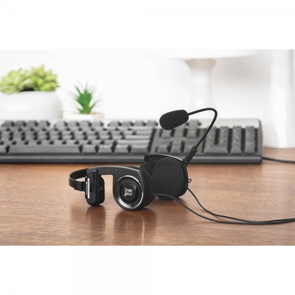 Koss Kuulokkeet PortaPro Communication Headset On-Ear Mic Musta