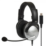 Koss Headset SB45 USB On-Ear hopea/musta