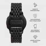 Burga Samsung Galaxy Watch 20 mm ranneke, metallinen, musta