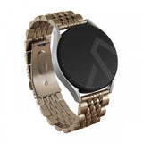 Burga Samsung Galaxy Watch 20mm Ranneke Metalli Kulta