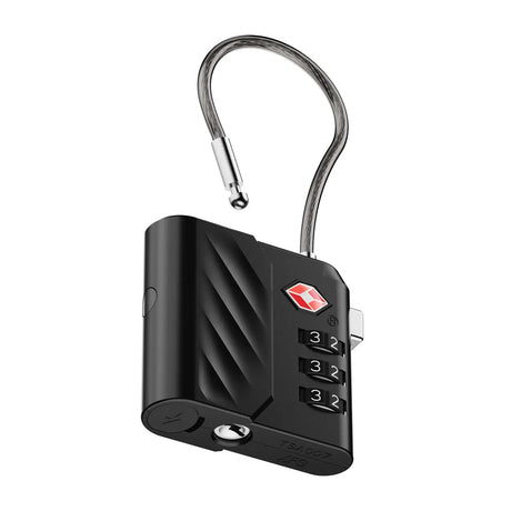 Xtorm Smart Tracker TSA Lock Tag iOS & Android Musta