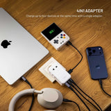 Fixed Matkallaturi Voyager 45W EU/UK/USA