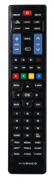 Vivanco Korvaava kaukosäädin Samsung TV:lle