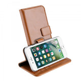Vivanco iPhone 6/6S/7/8/SE Classic Wallet -kotelo, ruskea