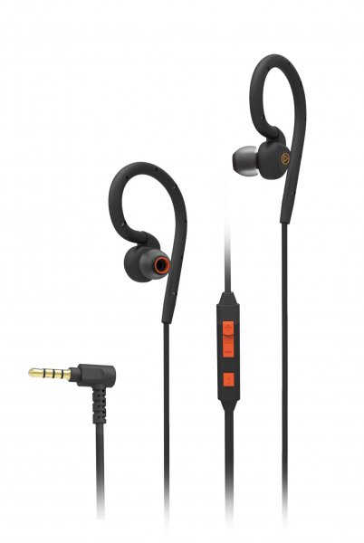 Vivanco langalliset kuulokkeet, Sports Earphone, 3,5 mm, musta