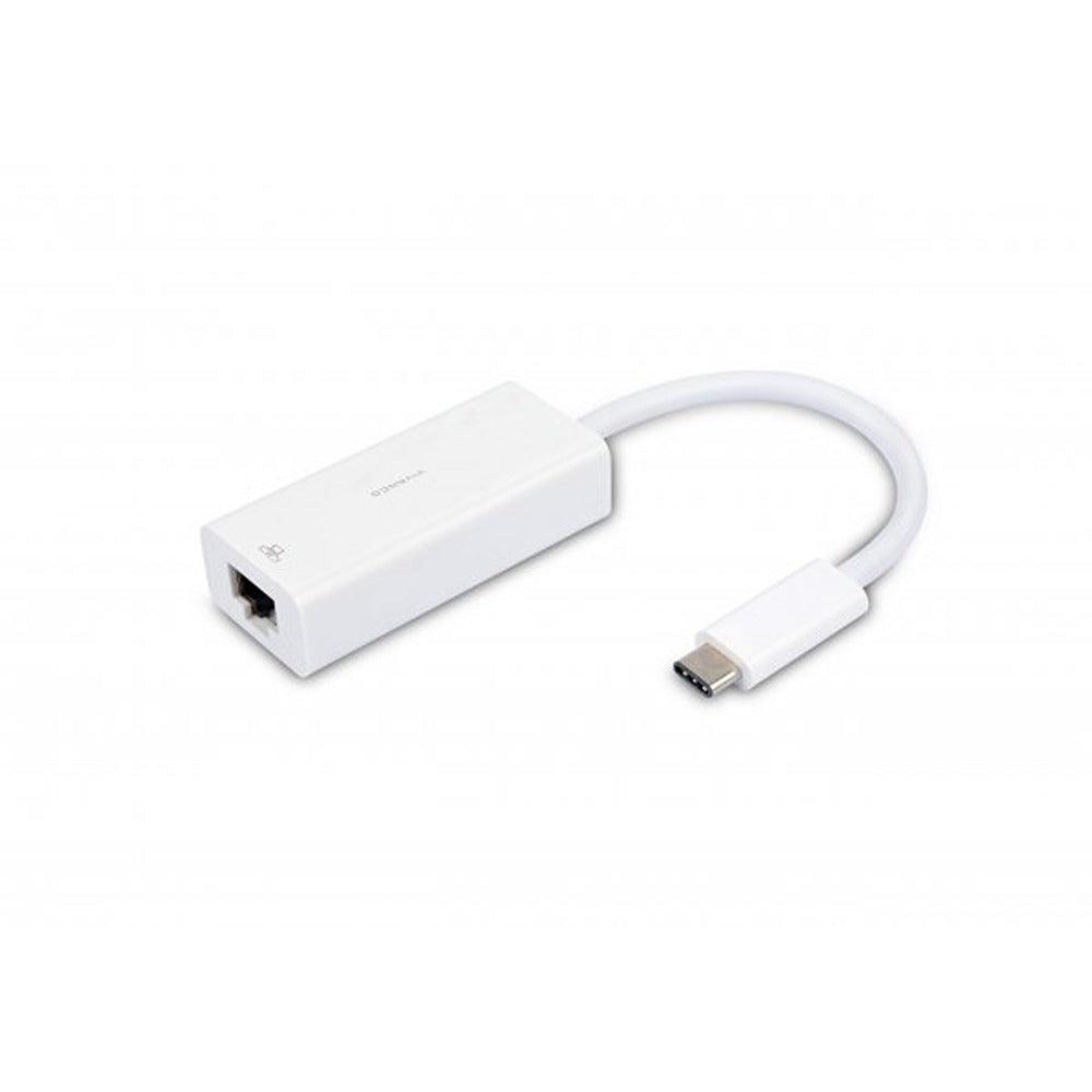 Vivanco-sovitin USB Type-C Network Adapter RJ45 Valkoinen