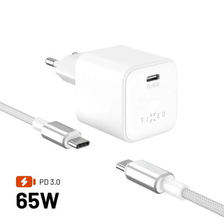 Fixed Laturi USB-C-kaapelilla Mini PD 65W GaN