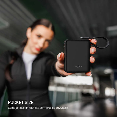 Fixed Zen 10 Loop Powerbank sisäänrakennetulla USB-C kaapelilla 30W
