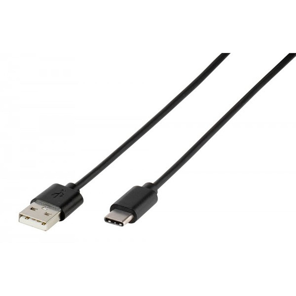Vivanco Kaapeli Data Cable USB-A/USB-C 2m Musta