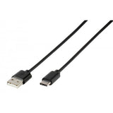 Vivanco Kaapeli Data Cable USB-A/USB-C 2m Musta