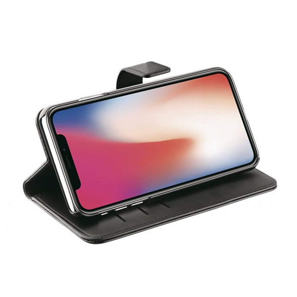 Vivanco iPhone 11 Pro Max Classic Wallet -kotelo, musta