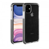 Vivanco iPhone 11 -suojakuori Rock Solid, musta läpinäkyvä
