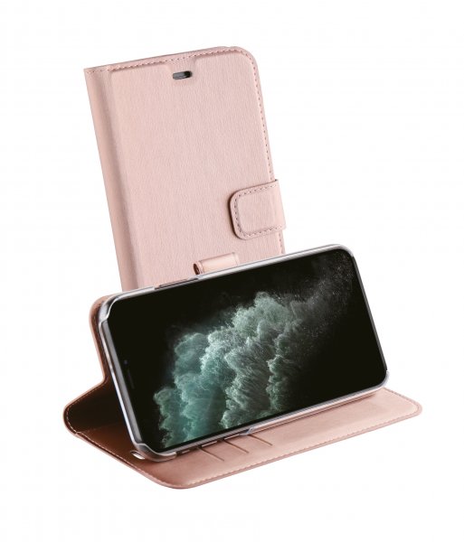Vivanco iPhone 11 Pro Classic Wallet -suojakotelo, ruusukulta