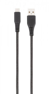 Vivanco Kaapeli Longlife Punottu USB-A/USB-C 2.5m Musta