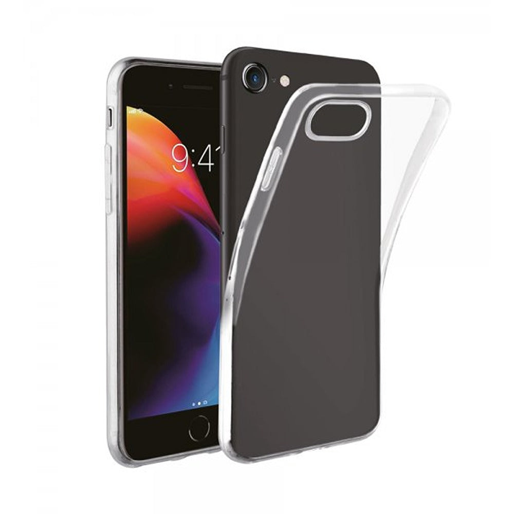 Vivanco iPhone 6/6S/7/8/SE Kuori Super Slim Cover Läpinäkyvä