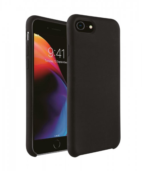 Vivanco iPhone 6/6S/7/8/SE-suojakuori Hype Cover, musta