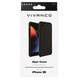 Vivanco iPhone 6/6S/7/8/SE-suojakuori Hype Cover, musta