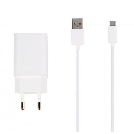 Vivanco Laturi kaapelilla Adaptive Fast Charger Set USB-C 15W 1m Valkoinen