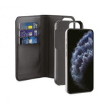 Vivanco iPhone 12 Mini -kotelo 2in1 Wallet Case Musta