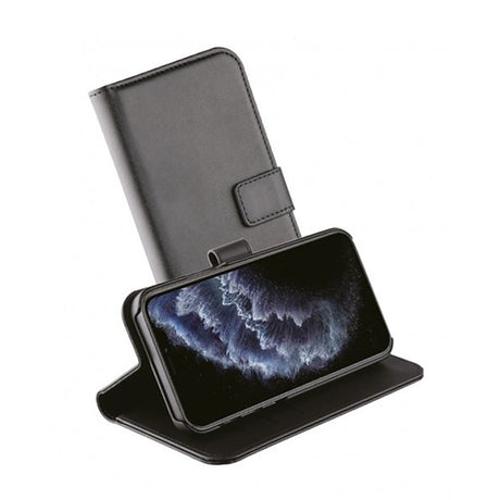 Vivanco iPhone 12/iPhone 12 Pro Kotelo Classic Wallet Musta