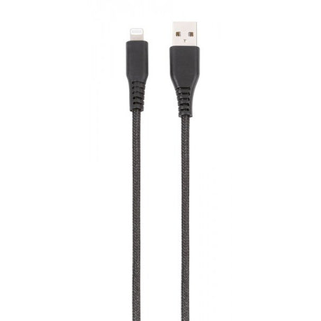 Vivanco Kaapeli Longlife Punottu USB-A/Lightning 0,5m Musta