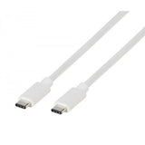 Vivanco Kaapeli Latauskaapeli USB-C/USB-C 2.0 0.5m Valkoinen